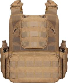 img 1 attached to 🎒 CAMO Tactical Outdoor Carrier Vest: Ultimate Gear for Outdoor Enthusiasts