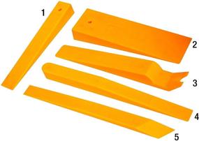 img 3 attached to Lisle 69620 Wedge Assortment Set: 5 Essential Pieces for Precision Work