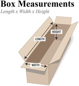 img 3 attached to 📦 Superior Quality Partners Brand P2044 Corrugated Boxes - Durable Packaging Solution