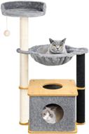 modern cat tree indoor cats logo