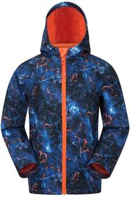 img 4 attached to Горная фирменная куртка Exodus Softshell от компании Mountain Warehouse для мальчиков в категории куртки и пальто