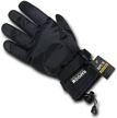 rapdom tactical breathable winter gloves logo