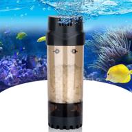 🐟 aqqa fluidized moving bed filter: submersible sponge filter with air stone for ultra-silent dissolved oxygen supply – ideal for freshwater and saltwater aquariums logo