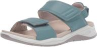 ecco x-trinsic leather sport sandal for women logo