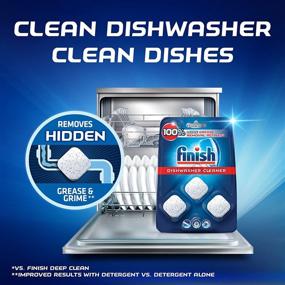 img 3 attached to 🧽 Powerful in-Wash Dishwasher Cleaner | Eliminate Hidden Grease and Grime | Pack of 4, 3 Count