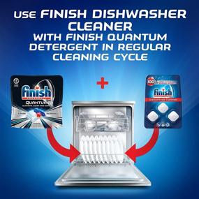 img 1 attached to 🧽 Powerful in-Wash Dishwasher Cleaner | Eliminate Hidden Grease and Grime | Pack of 4, 3 Count
