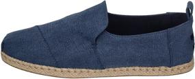 img 3 attached to 👞 Stylish TOMS Deconstructed Alpargata Washed Canvas Men's Shoes: A Perfect Blend of Comfort and Fashion