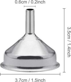 img 3 attached to 💄 Versatile Stainless Essential Funnel Containers for Cosmetics