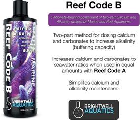 img 2 attached to 🐠 Brightwell Aquatics Reef Code B - Optimal Calcium and Alkalinity Control Solution for Marine Fish & Reef Saltwater Tanks