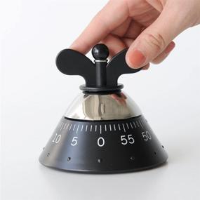 img 1 attached to 🕛 The Elegant Alessi B Kitchen Timer in Classic Black: A Must-Have for Every Chef!