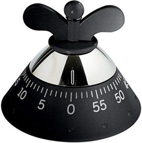 img 4 attached to 🕛 The Elegant Alessi B Kitchen Timer in Classic Black: A Must-Have for Every Chef!