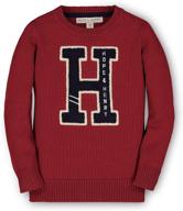 👕 stylish and reliable: hope henry varsity pullover sweater for boys' clothing logo