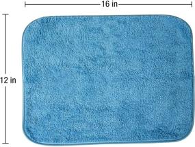 img 2 attached to 🔒 Eurow Double Density Microfiber Soft Fluffy Absorbent Shag Towels - Scratchless Cleaning, Drying, and Detailing - 700GSM, 12 X 16 Inches - 3 Pack