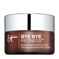 🔴 it cosmetics bye bye redness: neutralizing color-correcting cream with hydrolyzed collagen, long-wearing coverage - reduce redness naturally! logo