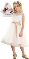 👗 bow dream flower girls dress - girls' clothing and dresses with enhanced seo logo