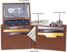 img 2 attached to 🔒 Ultimate RFID Blocking Passcase Wallet: Dockers Security Shield