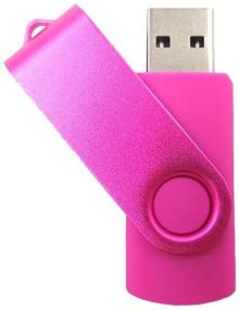 img 2 attached to Swivel Flash Drives Colored Aluminum Data Storage for USB Flash Drives