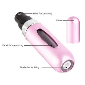 img 3 attached to 💨 Outgoing Portable Refillable Perfume Atomizer: Boost Your Fragrance On-The-Go!