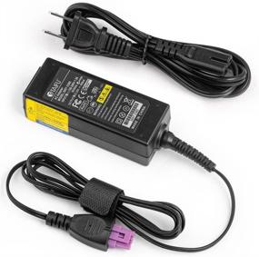 img 4 attached to 🔌 TAIFU 22V адаптер питания для принтера AC для HP Deskjet 1010 1012 1510 1518 0957-2385: Все-в-одном вариант сетевого кабеля США.