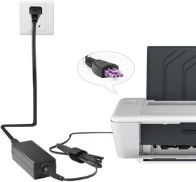 img 3 attached to 🔌 TAIFU 22V адаптер питания для принтера AC для HP Deskjet 1010 1012 1510 1518 0957-2385: Все-в-одном вариант сетевого кабеля США.