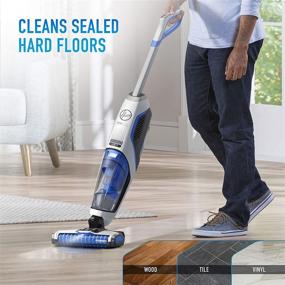 img 1 attached to 🧹 Hoover BH55210 Onepwr FloorMate Jet Cordless Hard Floor Cleaner | Wet Vacuum with 3Ah Battery - White