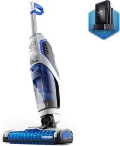 img 4 attached to 🧹 Hoover BH55210 Onepwr FloorMate Jet Cordless Hard Floor Cleaner | Wet Vacuum with 3Ah Battery - White