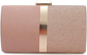 img 4 attached to 👛 CARIEDO Women's Evening Clutch: Crossbody Bag for Cocktail Party, Wedding, Prom