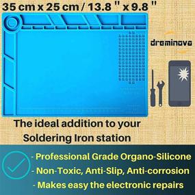 img 2 attached to 🔌 DREMINOVA Anti Static Silicone Soldering Electronics: Eliminate Static Risks with our Advanced Solution