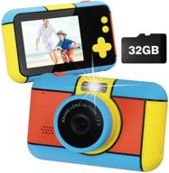 📷 co-golguard hd digital camera 1080p camcorder for girls boys toddler with memory card larger screen and rechargeable battery – ideal birthday gift for ages 3-9 logo