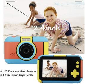 img 2 attached to 📷 Co-Golguard HD Digital Camera 1080p Camcorder for Girls Boys Toddler with Memory Card Larger Screen and Rechargeable Battery – Ideal Birthday Gift for Ages 3-9