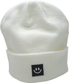 img 1 attached to 55Cube White Beanie Men Women Outdoor Recreation and Climbing