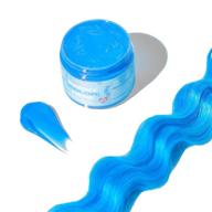 🐻 inh grumpy bear blue hair dye - conditioning temporary hair color mask, 6oz - semi permanent hair color for seo logo