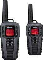 📻 uniden sx377-2ckhs подставка для двойной зарядки радиостанций walkie talkie, водонепроницаемая и плавающая, досягаемость 37 миль, 22 канала, 142 кода конфиденциальности, сканирование и оповещения о погоде noaa, 2 гарнитуры включены. логотип