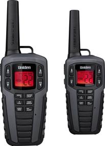 img 4 attached to 📻 Uniden SX377-2CKHS Подставка для двойной зарядки радиостанций Walkie Talkie, водонепроницаемая и плавающая, досягаемость 37 миль, 22 канала, 142 кода конфиденциальности, сканирование и оповещения о погоде NOAA, 2 гарнитуры включены.