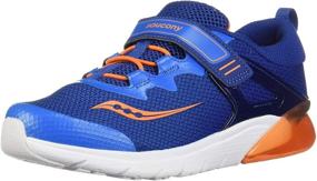 img 4 attached to Saucony Flash 👟 Glow A/C Sneaker for Unisex-Children