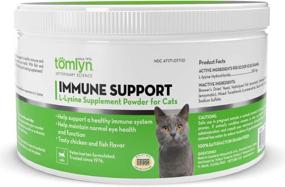 img 4 attached to 🐱 Enhance Your Cat's Immune System with Tomlyn Immune Support Daily L-Lysine Supplement: Fish-Flavored Lysine Powder for Cats and Kittens, 3.5oz