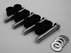 img 4 attached to 🔩 Samsung TV Mounting Hardware Kit - M8x45mm Screws with 25mm Spacers for Secure TV Installation