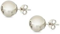 💎 florence jewelers 925 sterling silver ball stud earrings, sizes 3mm-10mm logo