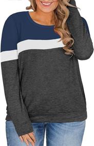 img 3 attached to Tunic Women Casual Pockets Sweatshirts Outdoor Recreation