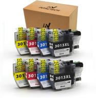 🖨️ intactech compatible ink cartridges for brother lc3013 lc-3013 xl high yield bkcmy | works with mfc-j491dw, mfc-j497dw, mfc-j690dw, mfc-j895dw - 8 pack (2 black,2 cyan,2 magenta,2 yellow) logo