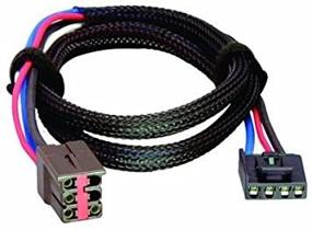 img 2 attached to 🔌 2-Plug Brake Control Wiring Adapter (Tekonsha 3035) for Ford, Land Rover, and Lincoln vehicles with OEM compatibility