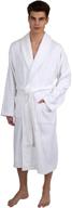 turkish cotton bathrobe for men - medium size | towelselections men's clothing logo