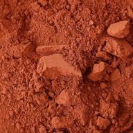 high-quality puisaye red ochre natural mineral pigment – ideal for concrete, clay, lime, masonry, and natural paint products (1 kilo, 2.2 lbs) logo