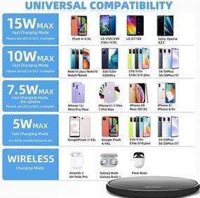 img 3 attached to Wireless Charger Qi Certified Charging Stations