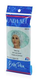 img 3 attached to Betty Dain Unda Net Sleep Cap/Hairnet, Non-Woven Breathable Fabric, Hair Protection during Sleep, Perfect for Industrial and Food Service Settings, Standard Size, Pack of 24