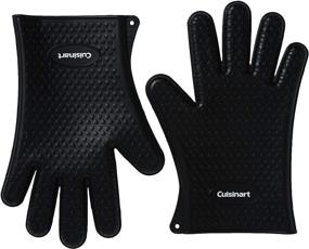 img 4 attached to 🧤 Cuisinart CGM-520 Heat Resistant Silicone Gloves, Black (2-Pack) - Optimize Your Search!