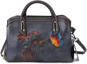 img 4 attached to Valrena Handbags Shoulder Crossbody Satchels Women's Handbags & Wallets