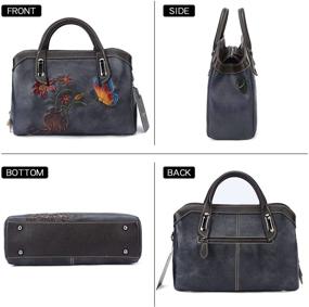 img 1 attached to Valrena Handbags Shoulder Crossbody Satchels Women's Handbags & Wallets