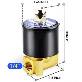 img 3 attached to 🔌 Tailonz Pneumatic Electric Solenoid 2W025 08: High-Performance Air Control Valve for Precision Applications