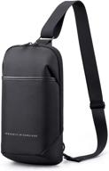 kingsons shoulder crossbody backpack waterproof logo